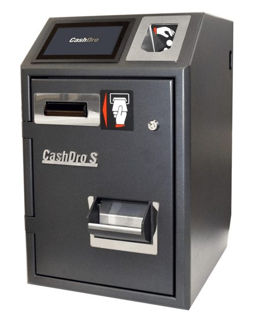 Monnayeur Cashdro S, format compact.